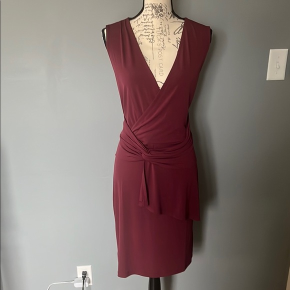 VENUS Dresses & Skirts - NWOT Venus XL Elegant Burgundy Sleeveless Dress, Sexy & Stretchy!